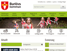 Tablet Screenshot of burlov.se